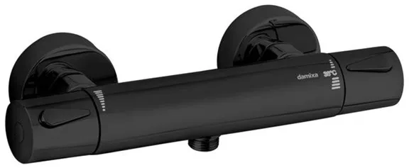 Damixa Silhouet brusearmatur, mat sort