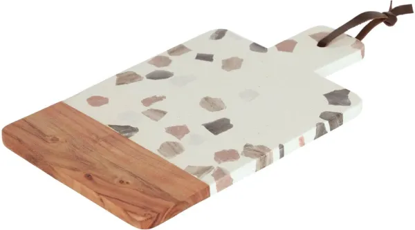 Temira, Serveringsbræt, flerfarvet, H1,5x20,5x35,5 cm